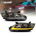  Headlights Fits for 2010 2011 for Toyota Camry Projector Head Light Assembly