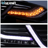 VLAND LED Headlights W/ Grille for Toyota FJ Cruiser 2007-2014 Land Rover Style Head Light